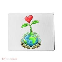 Earth Day Everyday Nature Heart Mousepad thumb 0
