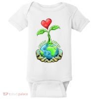 Earth Day Everyday Nature Heart Baby Bodysuit thumb 0