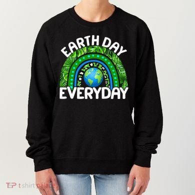 Earth Day Everyday Nature Rainbow Women's Sweatshirt