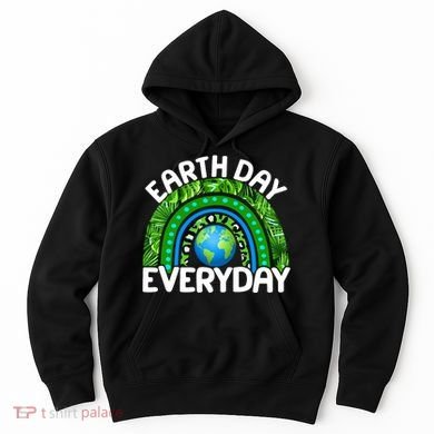 Earth Day Everyday Nature Rainbow Hoodie