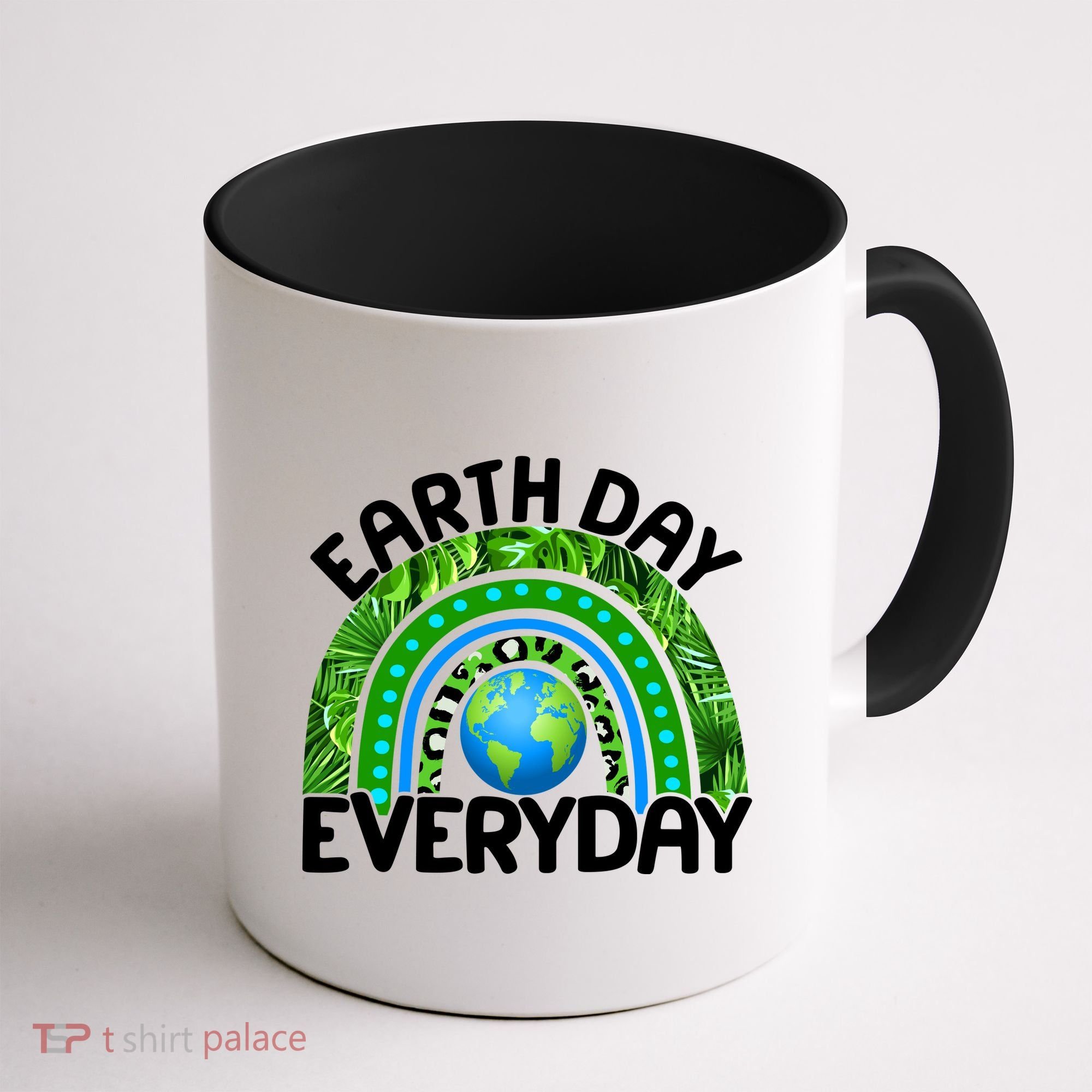 Earth Day Everyday Nature Rainbow Coffee Mug
