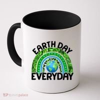 Earth Day Everyday Nature Rainbow Coffee Mug thumb 0