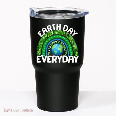 Earth Day Everyday Nature Rainbow Tumbler
