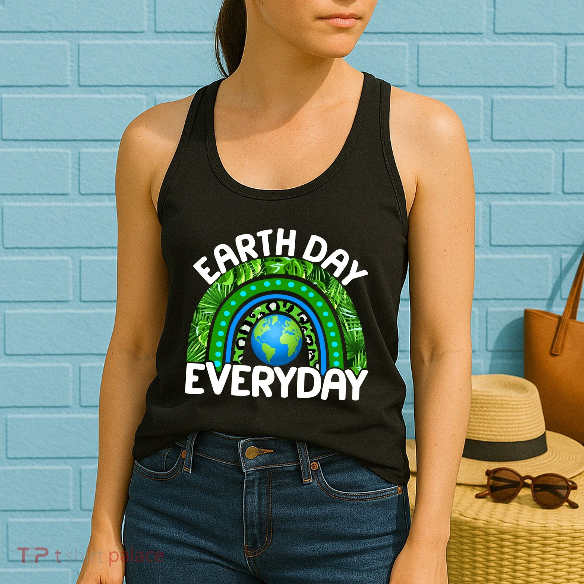 Earth Day Everyday Nature Rainbow Women's Tank Top
