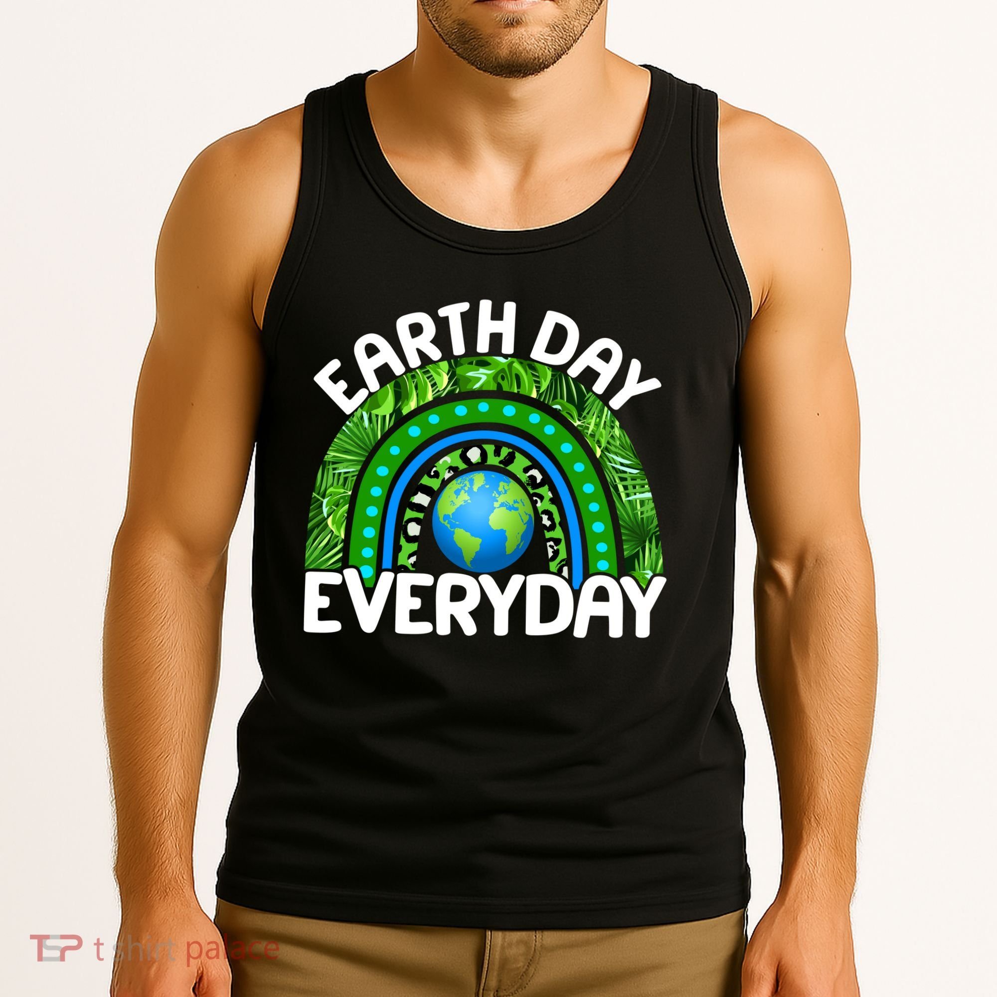 Earth Day Everyday Nature Rainbow Tank Top