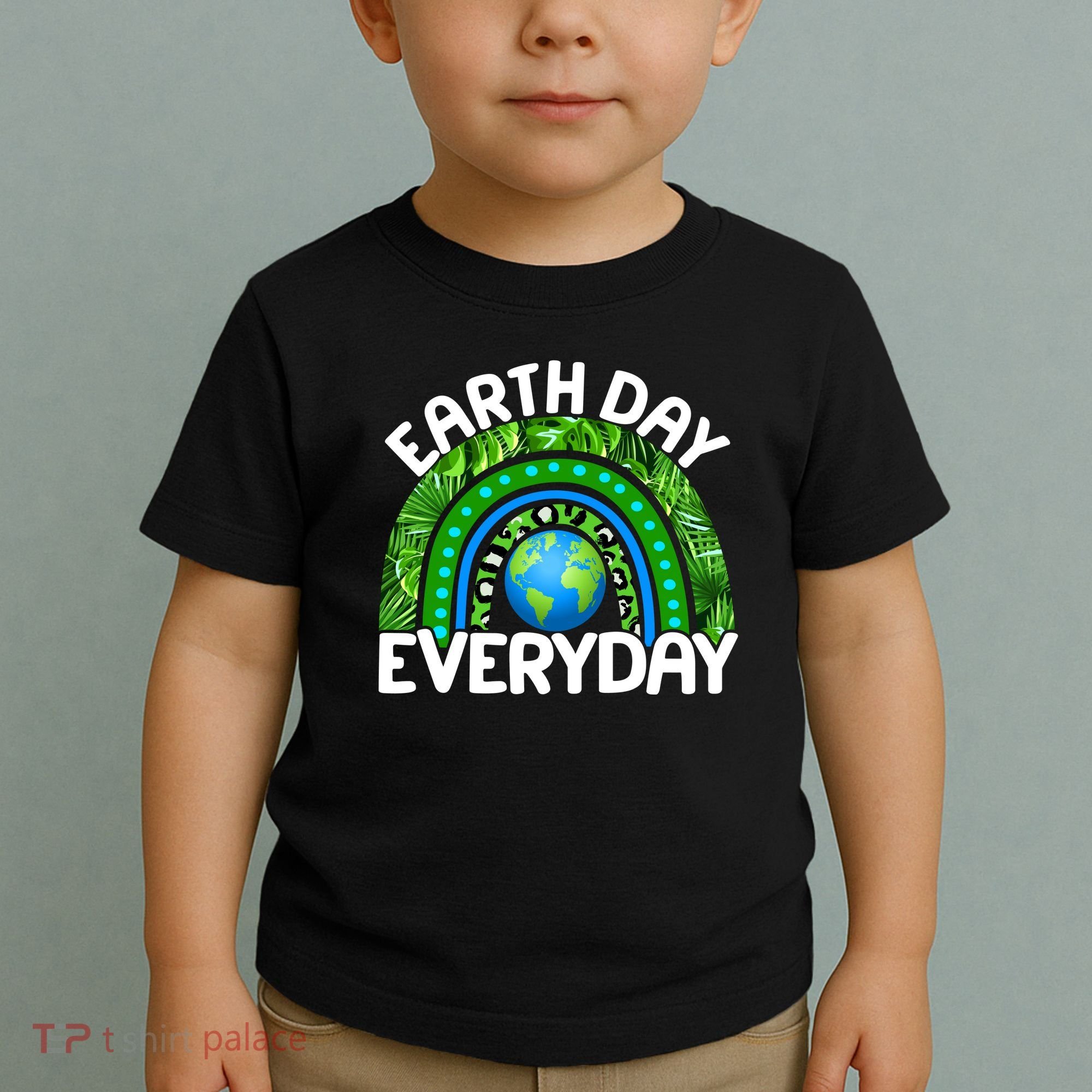 Earth Day Everyday Nature Rainbow Toddler T-Shirt