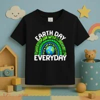 Earth Day Everyday Nature Rainbow Toddler T-Shirt thumb 3
