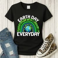 Earth Day Everyday Nature Rainbow Women's T-Shirt thumb 3