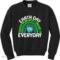 Earth Day Everyday Nature Rainbow Kids Sweatshirt thumb 0