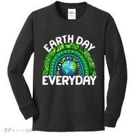 Earth Day Everyday Nature Rainbow Kids Long Sleeve Shirt thumb 0