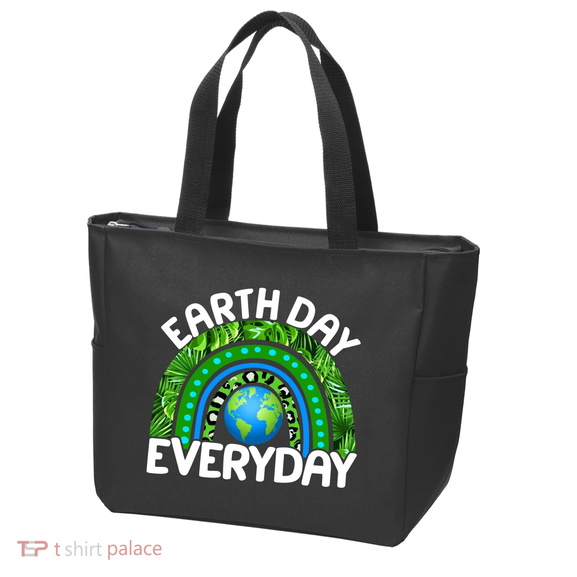 Earth Day Everyday Nature Rainbow Tote Bag