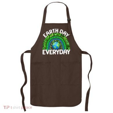 Earth Day Everyday Nature Rainbow Apron