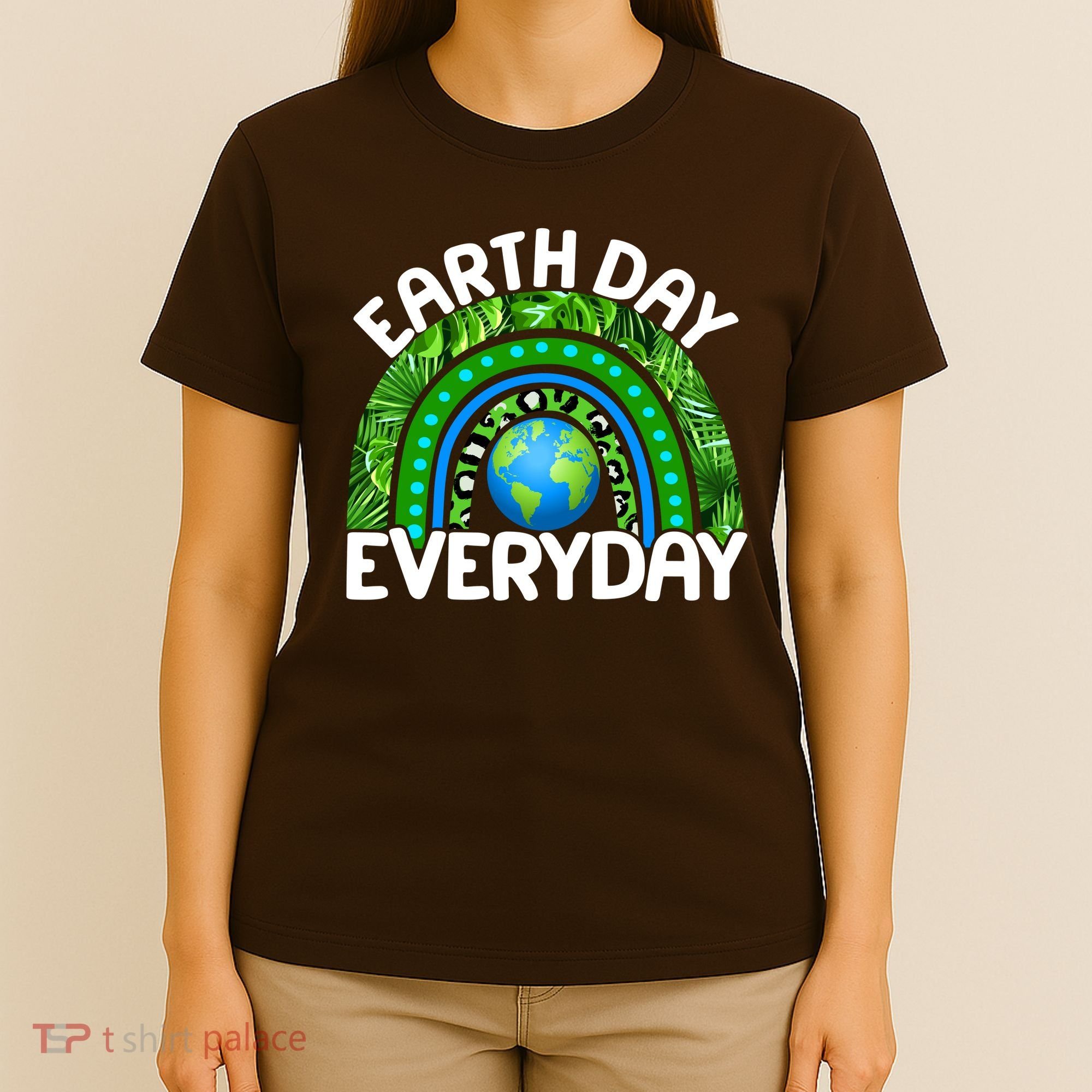 Earth Day Everyday Nature Rainbow T-Shirt