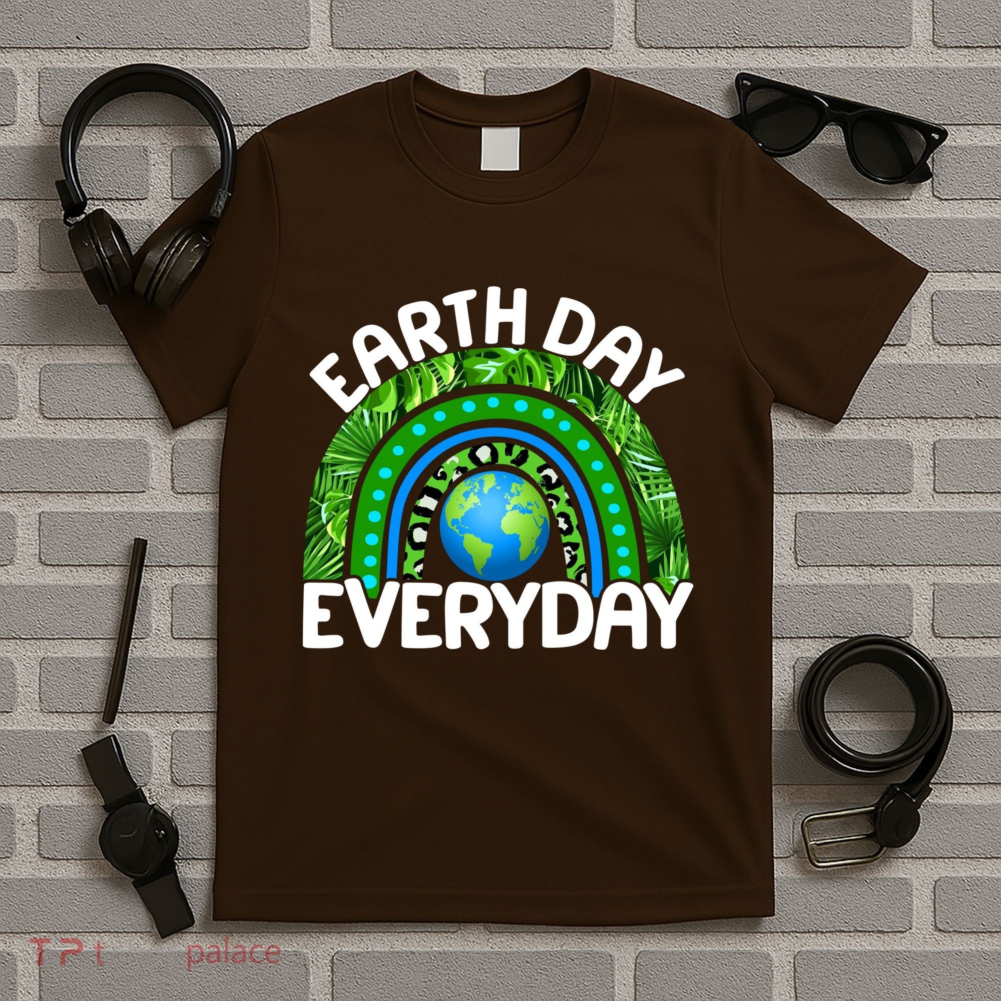 Earth Day Everyday Nature Rainbow T-Shirt