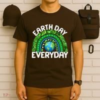 Earth Day Everyday Nature Rainbow T-Shirt thumb 6