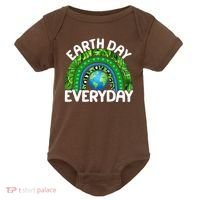 Earth Day Everyday Nature Rainbow Baby Bodysuit thumb 0