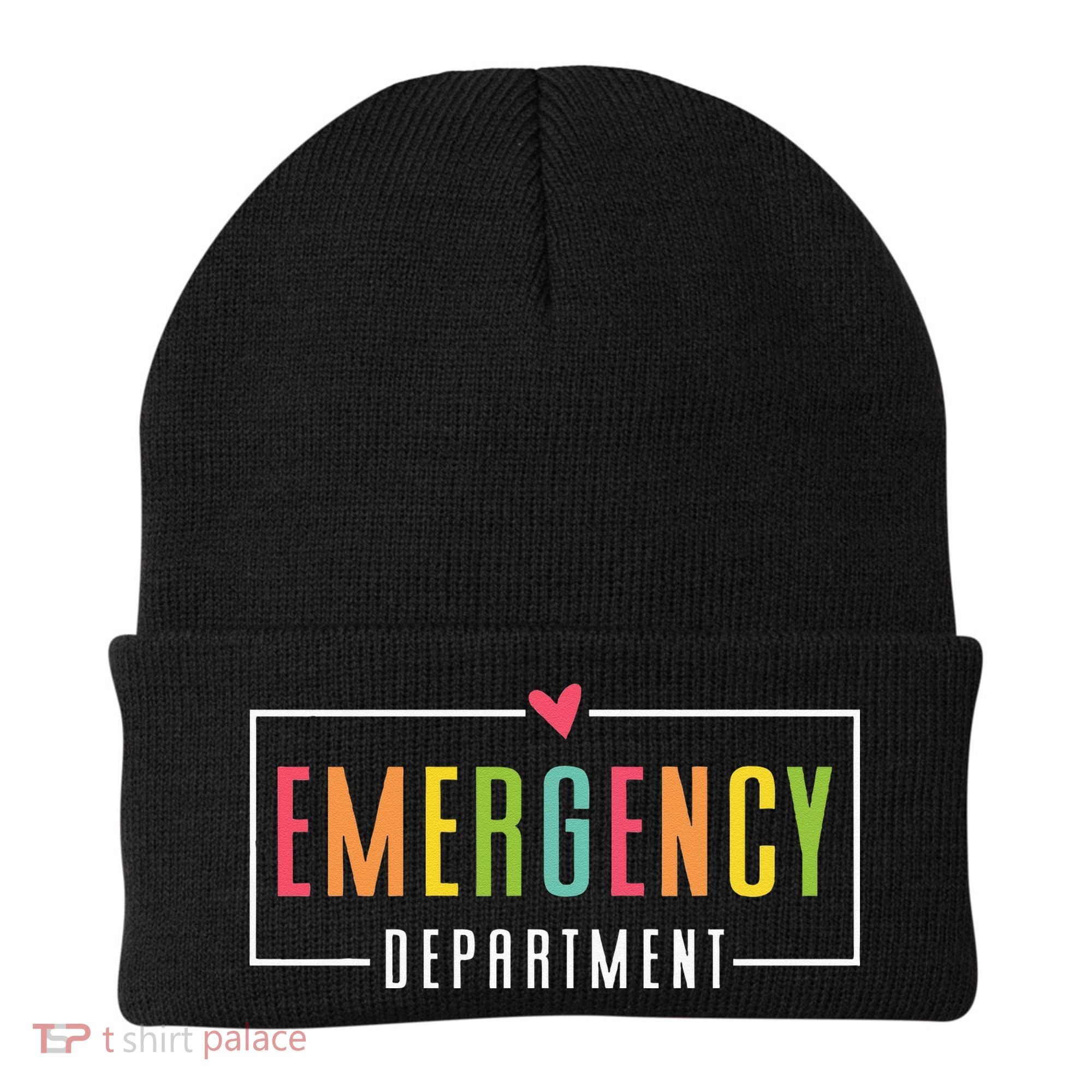 Emergency Department Emergency Room Healthcare Beanie