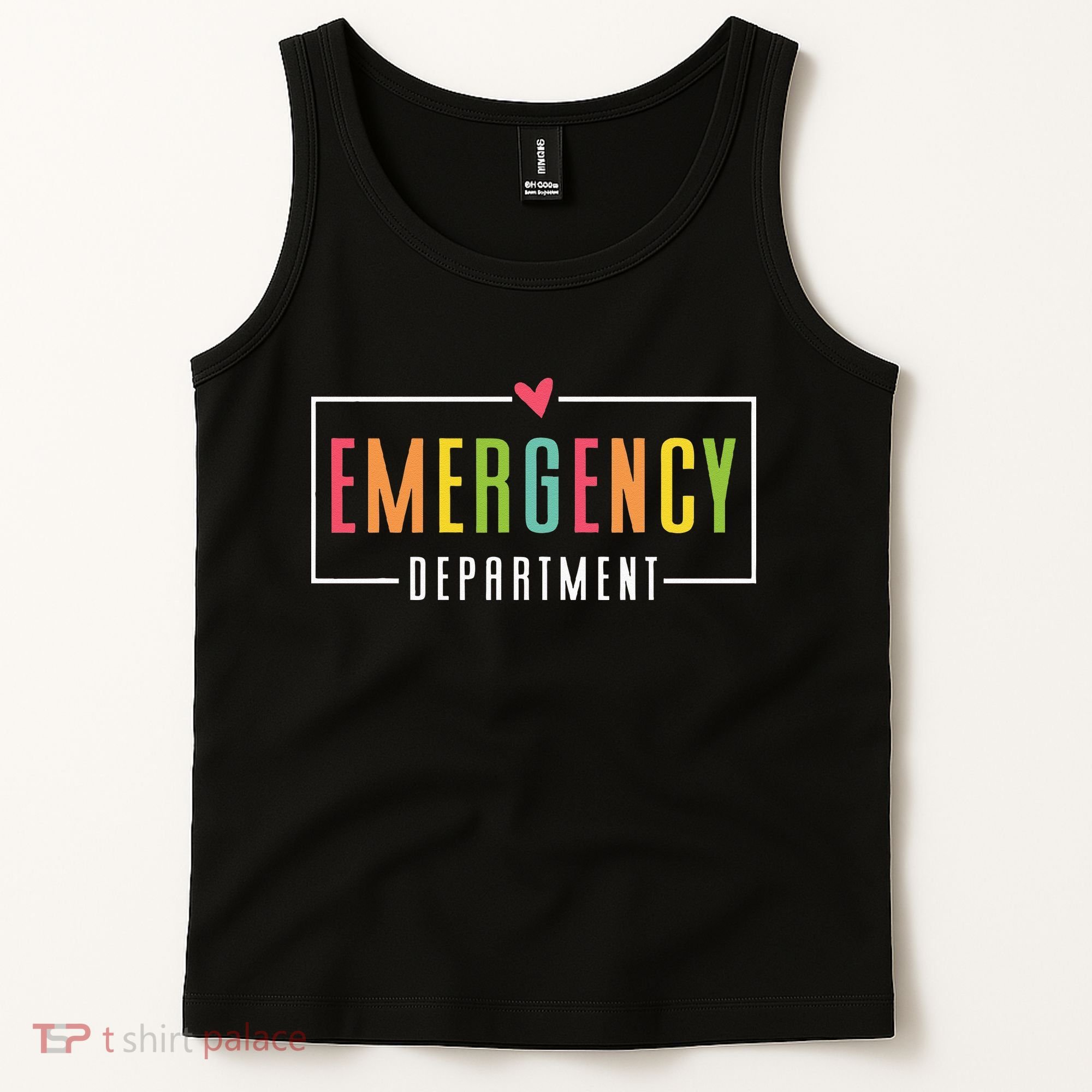 Emergency Department Emergency Room Healthcare Tank Top