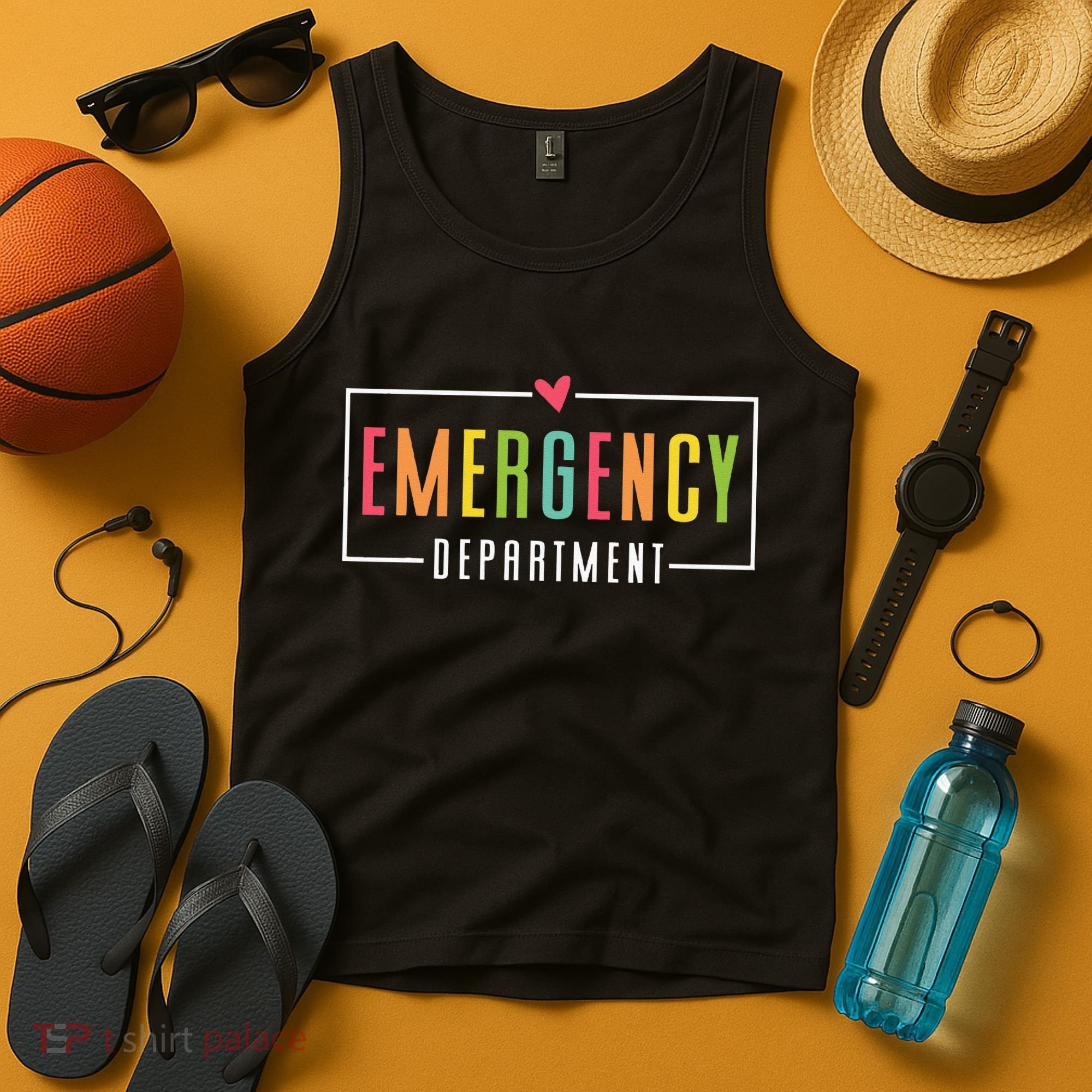 Emergency Department Emergency Room Healthcare Tank Top