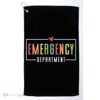 Emergency Department Emergency Room Healthcare Golf Towel thumb 0