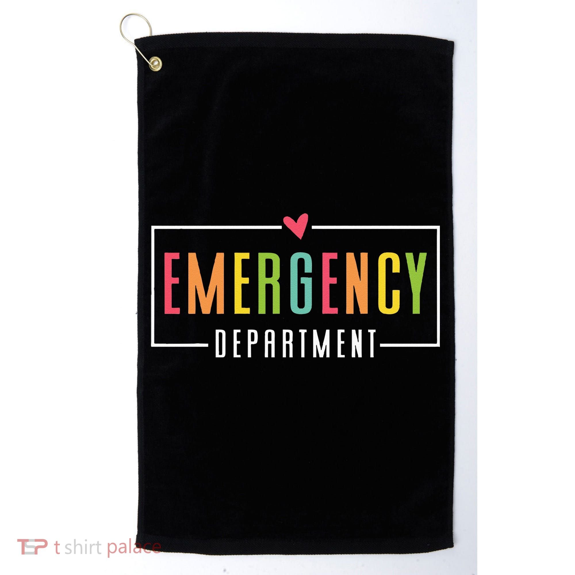 Emergency Department Emergency Room Healthcare Golf Towel