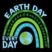 Earth Day Everyday Rainbow Toddler Hoodie thumb 2
