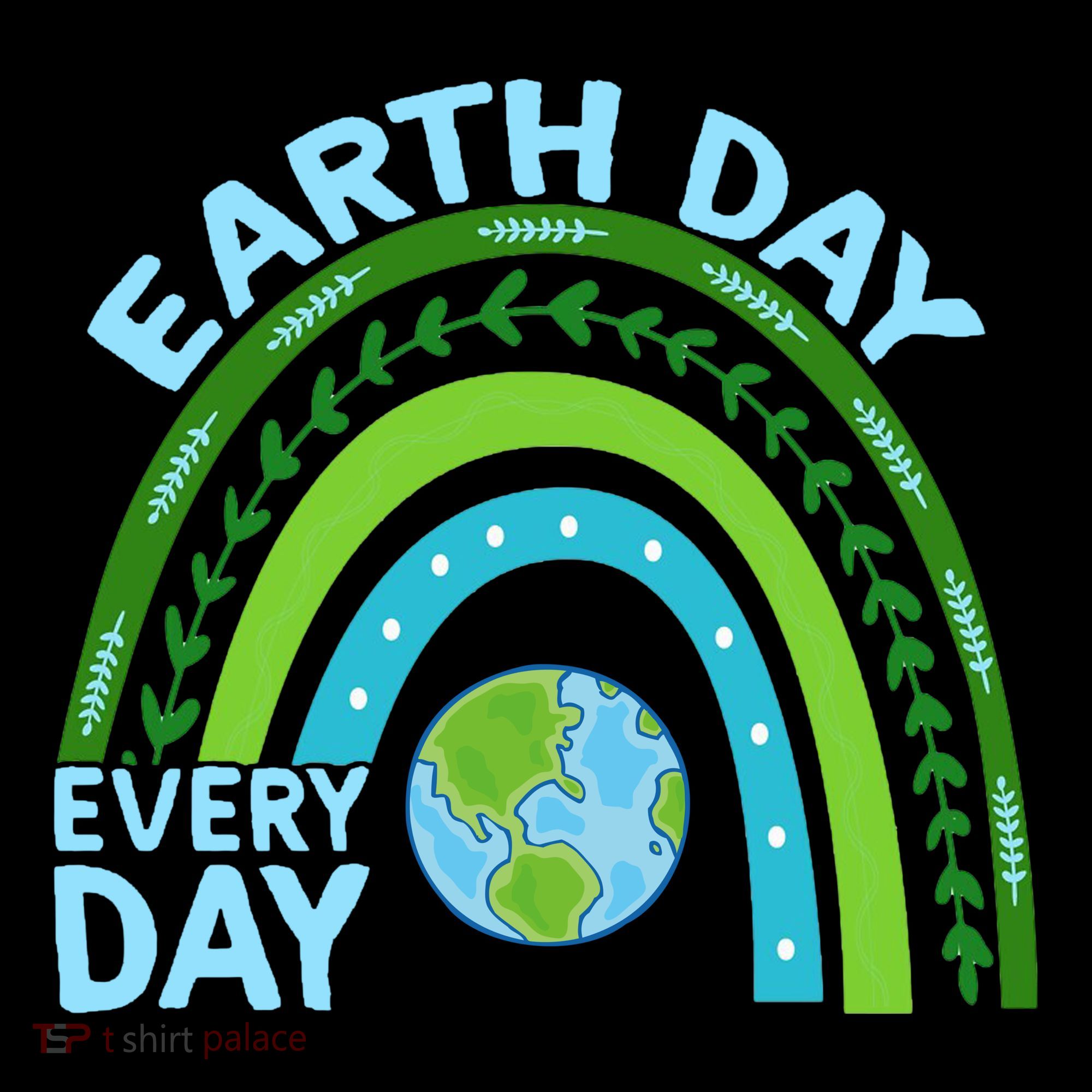 Earth Day Everyday Rainbow Tote Bag