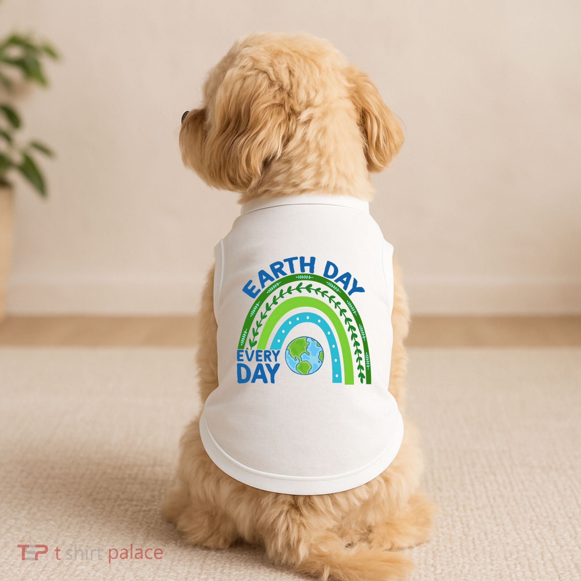 Earth Day Everyday Rainbow Doggie Tank