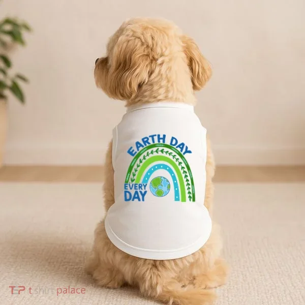 Earth Day Everyday Rainbow Doggie Tank