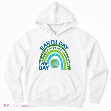 Earth Day Everyday Rainbow Hoodie