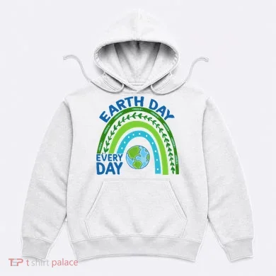 Earth Day Everyday Rainbow Hoodie