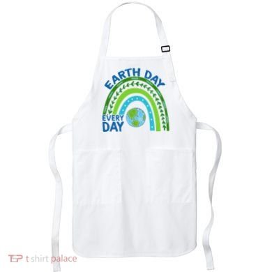 Earth Day Everyday Rainbow Apron