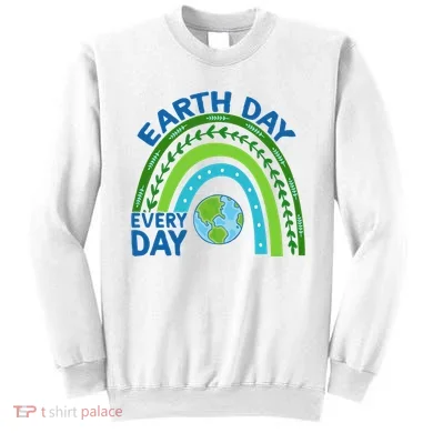 Earth Day Everyday Rainbow Sweatshirt