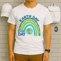 Earth Day Everyday Rainbow T-Shirt thumb 6
