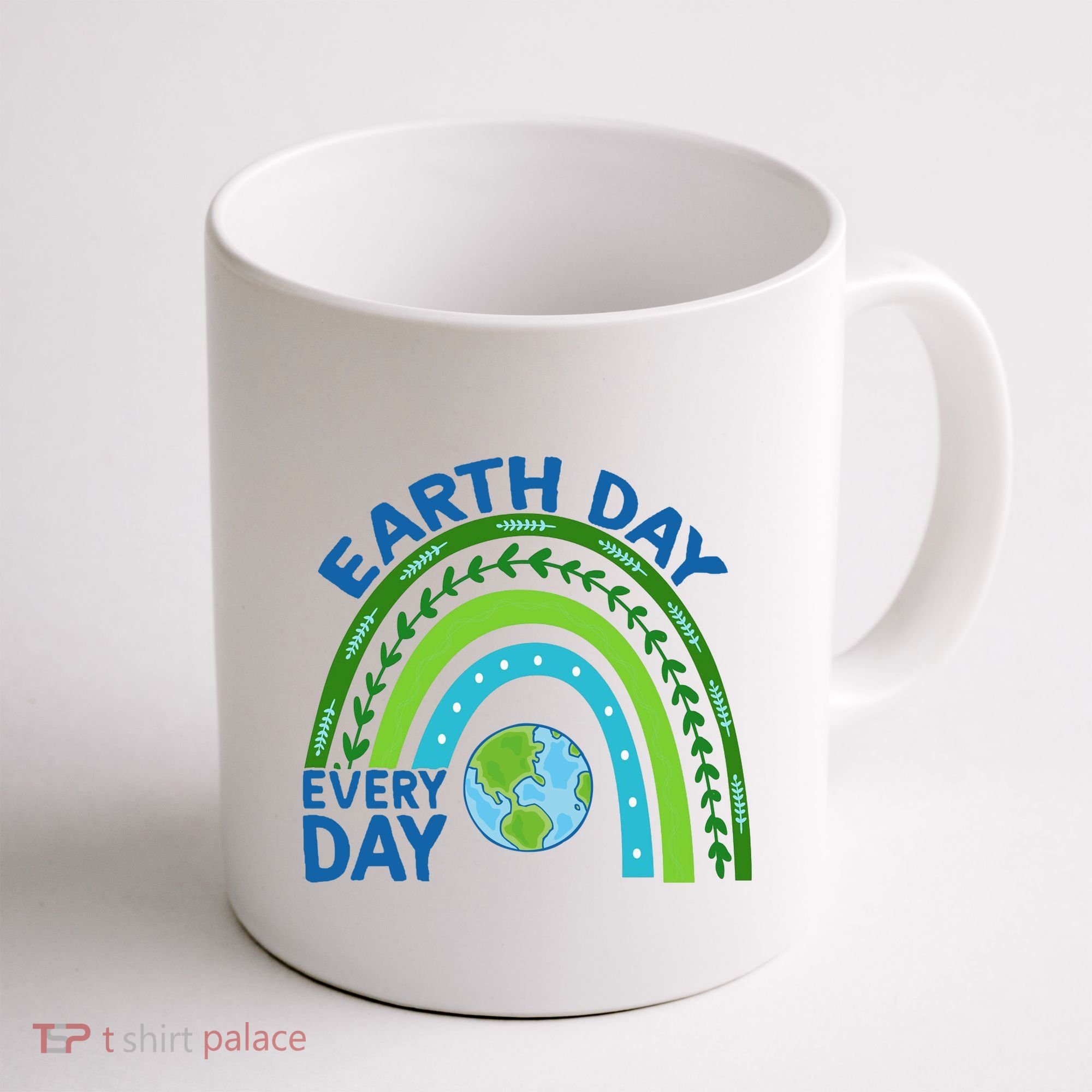 Earth Day Everyday Rainbow Coffee Mug