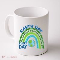 Earth Day Everyday Rainbow Coffee Mug thumb 0