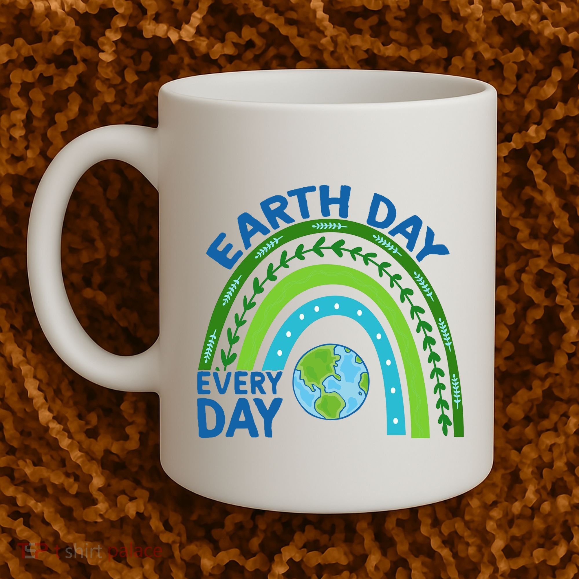 Earth Day Everyday Rainbow Coffee Mug