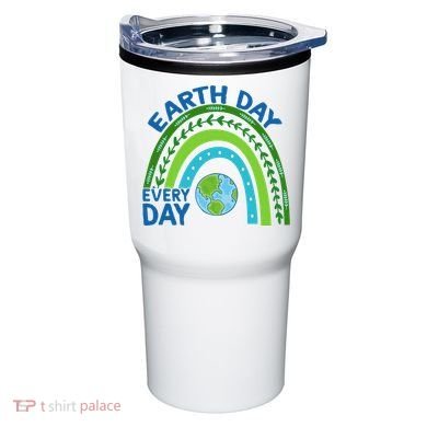 Earth Day Everyday Rainbow Tumbler