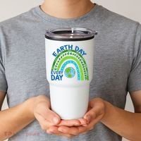 Earth Day Everyday Rainbow Tumbler thumb 2