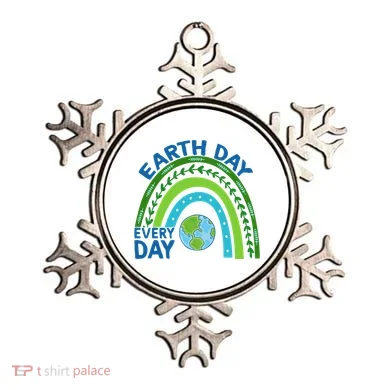 Earth Day Everyday Rainbow Ornament