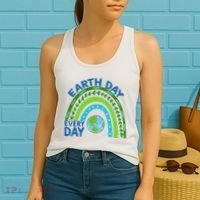Earth Day Everyday Rainbow Women's Tank Top thumb 2