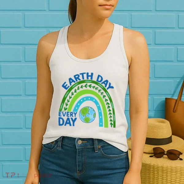 Earth Day Everyday Rainbow Women's Tank Top