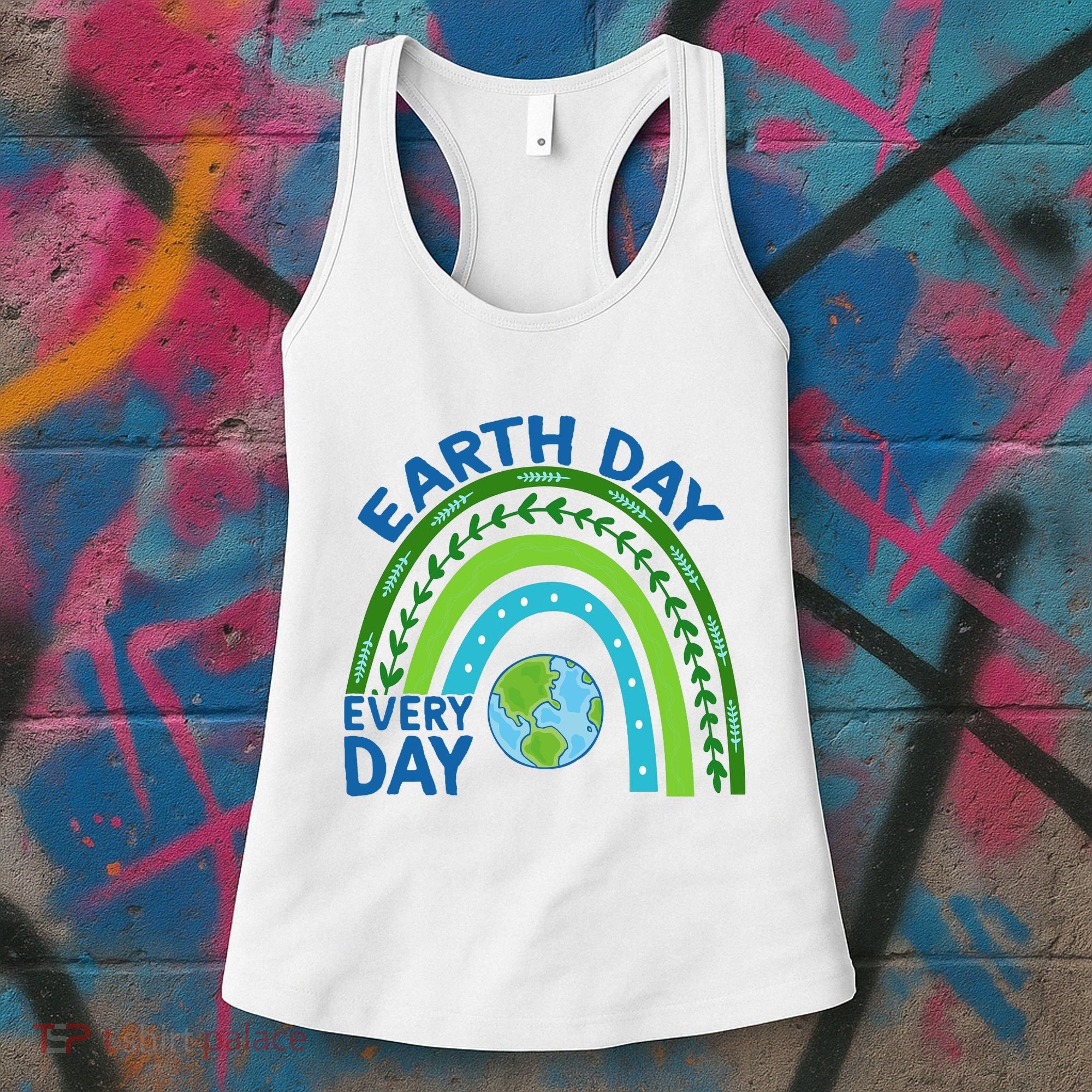 Earth Day Everyday Rainbow Women's Tank Top