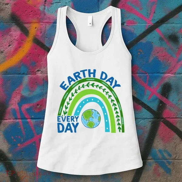 Earth Day Everyday Rainbow Women's Tank Top