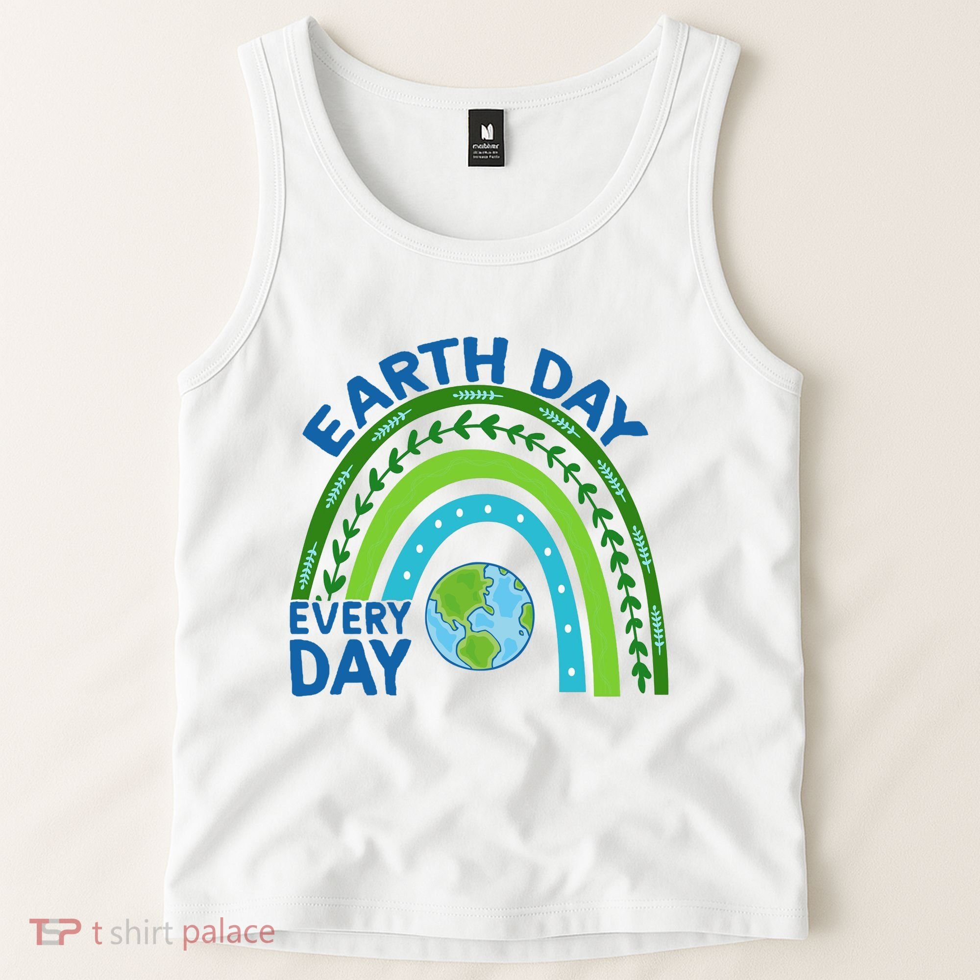Earth Day Everyday Rainbow Tank Top