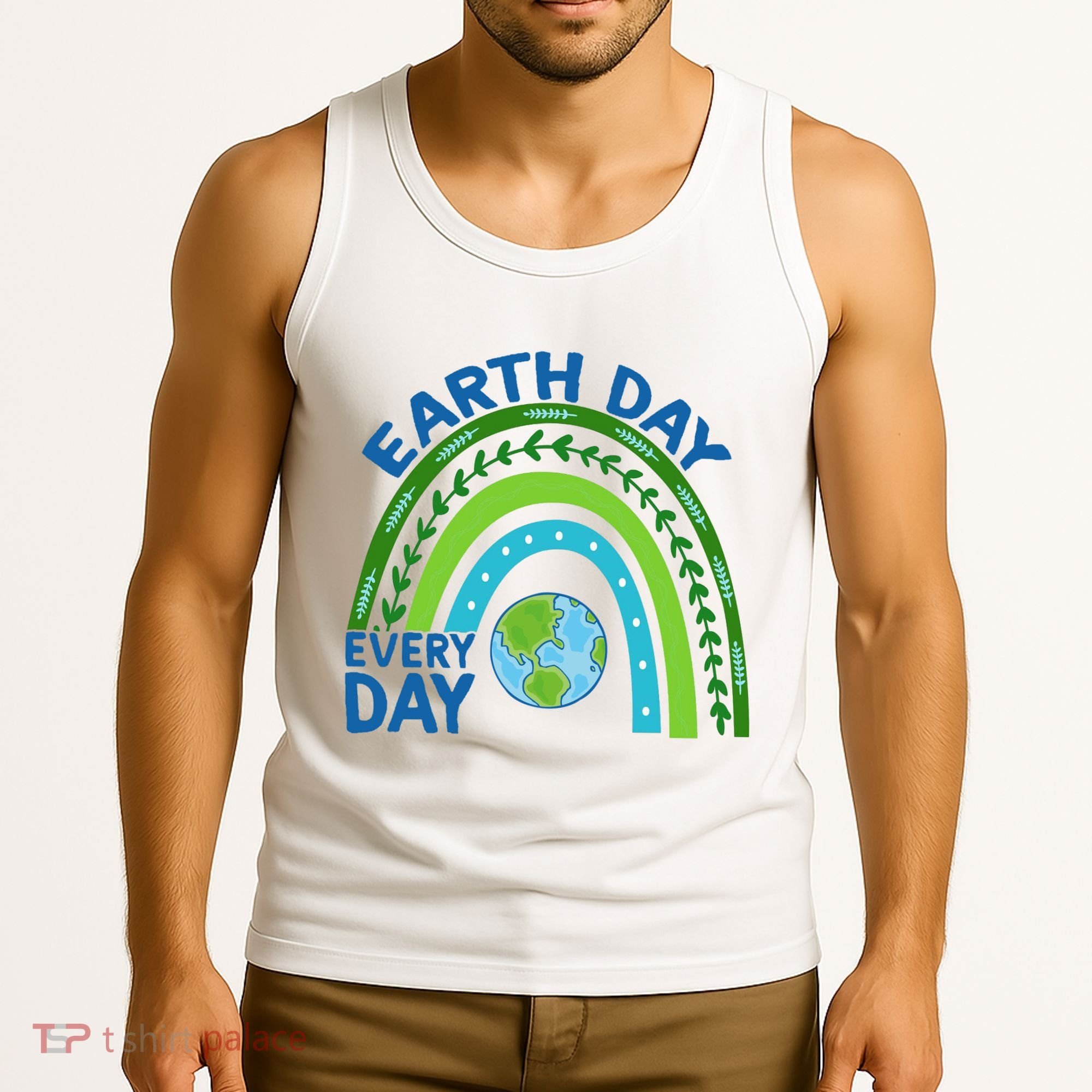 Earth Day Everyday Rainbow Tank Top