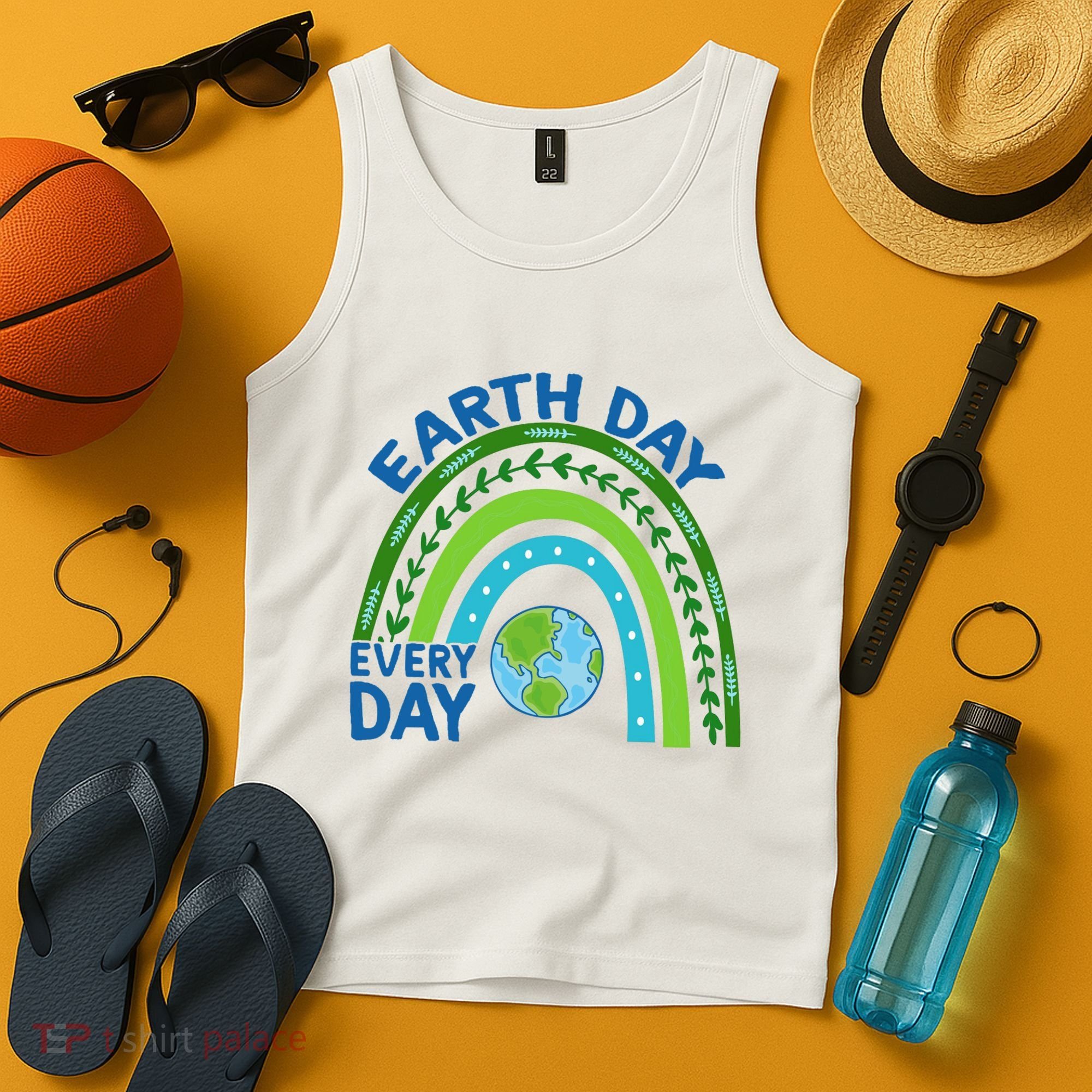Earth Day Everyday Rainbow Tank Top