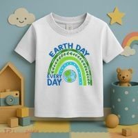 Earth Day Everyday Rainbow Toddler T-Shirt thumb 3