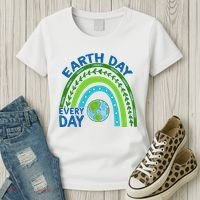 Earth Day Everyday Rainbow Women's T-Shirt thumb 3