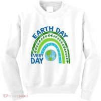 Earth Day Everyday Rainbow Kids Sweatshirt thumb 0
